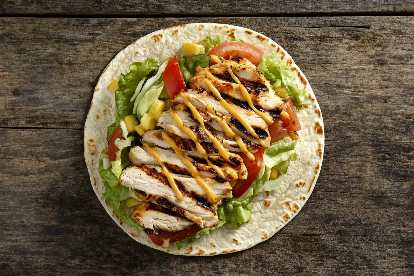 Grilled Chicken Wraps