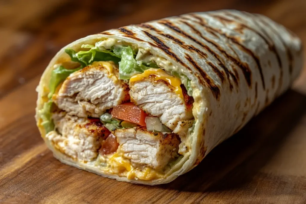 Grilled Chicken Wraps