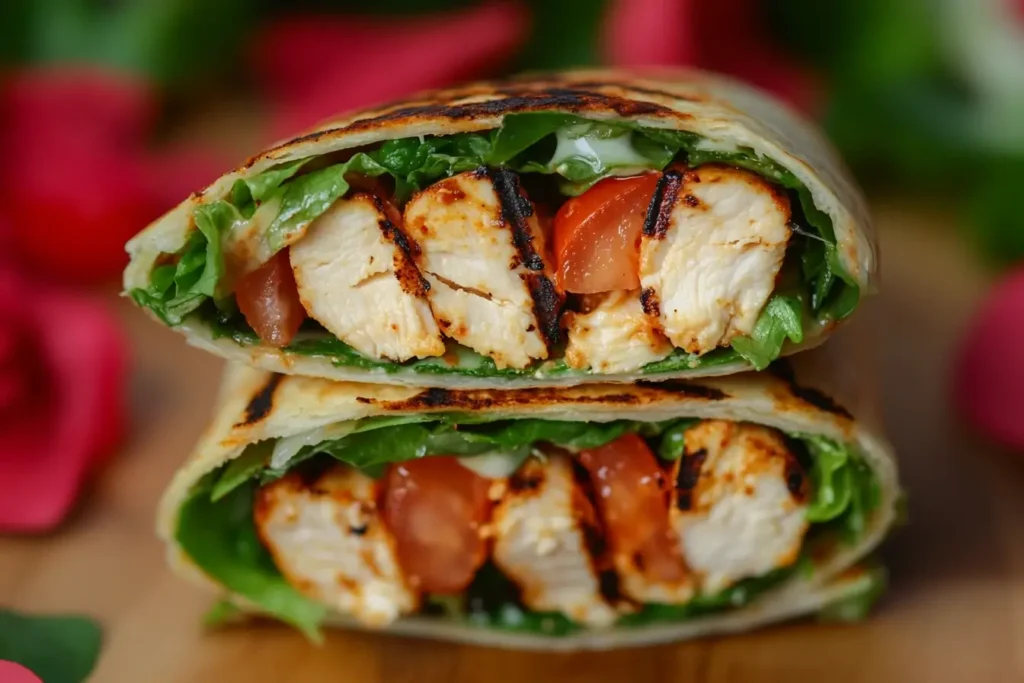 Grilled Chicken Wraps