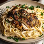 blackened chicken alfredo