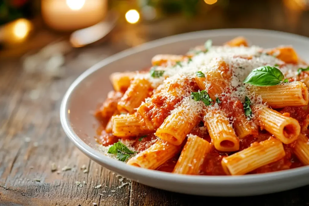 carbone spicy rigatoni