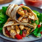 Mediterranean Crispy Chicken Wrap