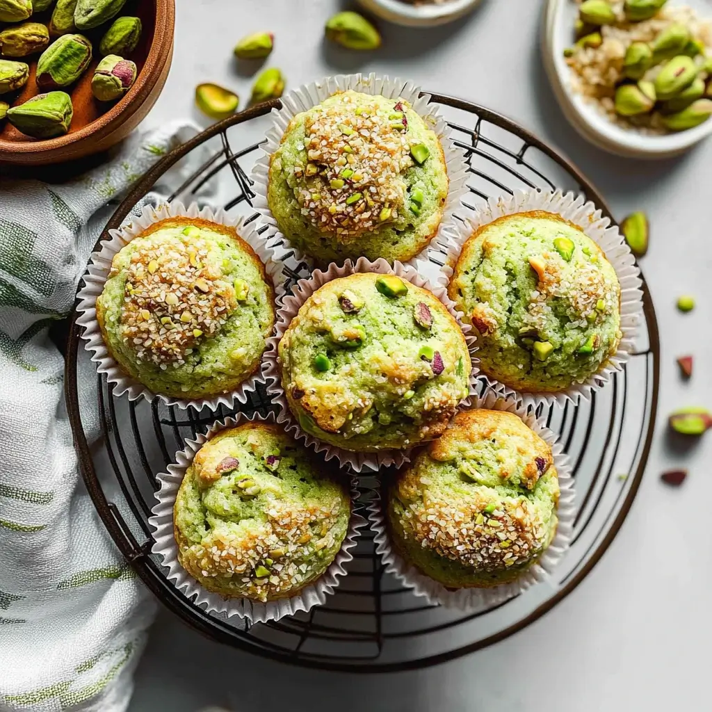 Pistachio Muffins