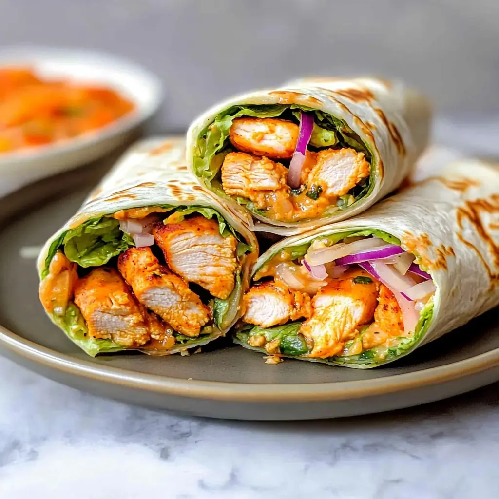 Spicy Buffalo Crispy Chicken Wrap