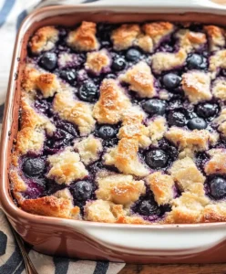 Blueberry Bread Pudding
