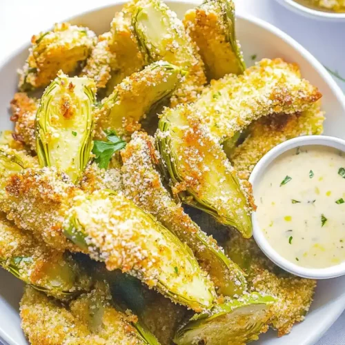 Parmesan Crusted Artichokes