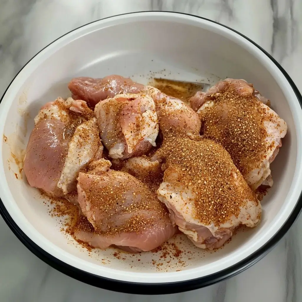 Seasoned Chicken Thighs