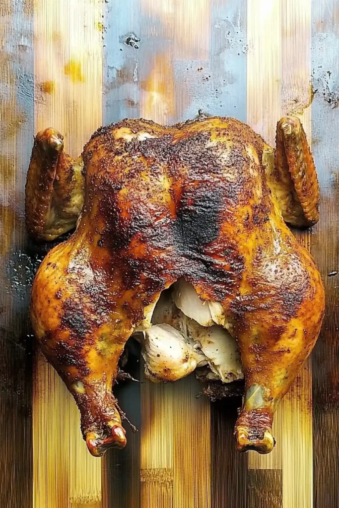Smoked Spatchcock Chicken