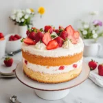 Strawberry Cream Cake