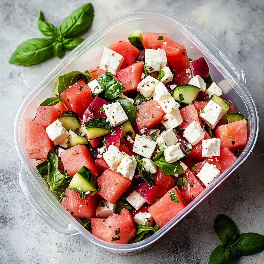 Watermelon Feta Salad