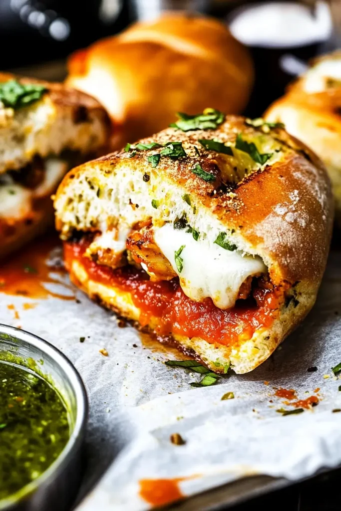 chicken parm sandwich