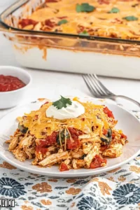 Chicken Taco Casserole