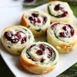 Cranberry Feta Pinwheels