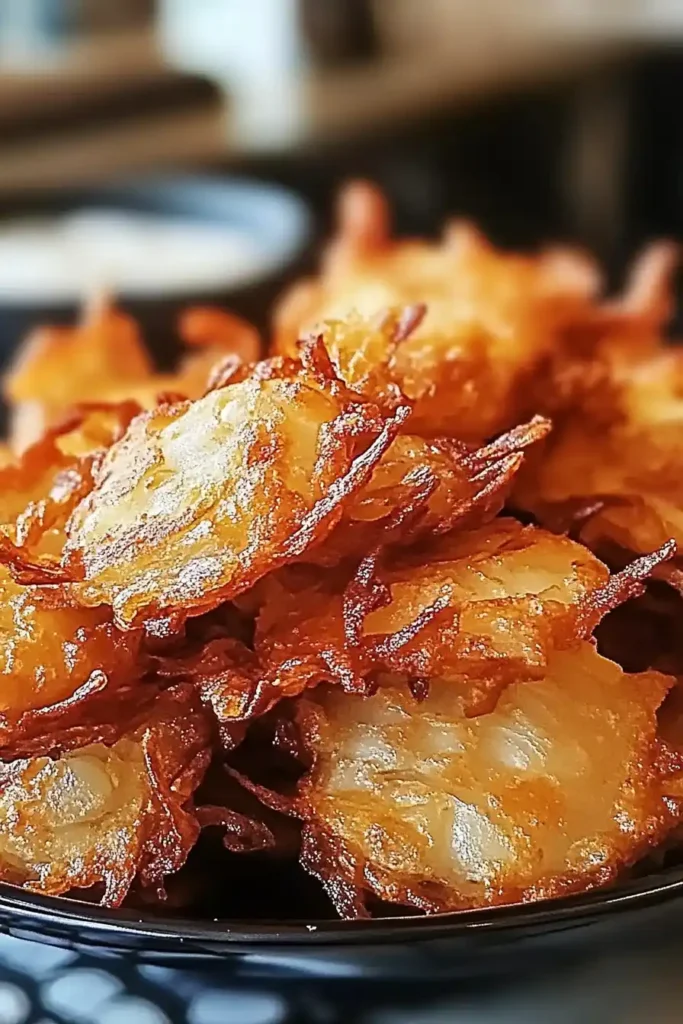 Crispy Amish Onion Fritters