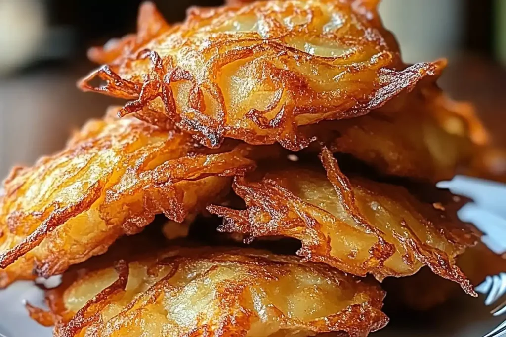 Crispy Amish Onion Fritters