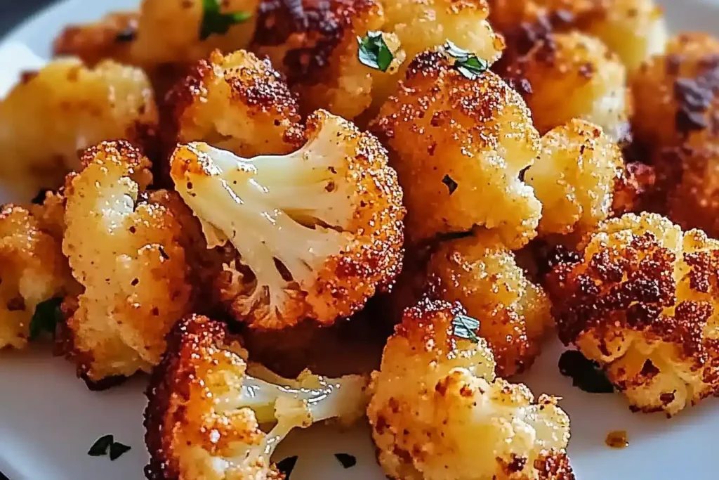 Crispy Roasted Cauliflower
