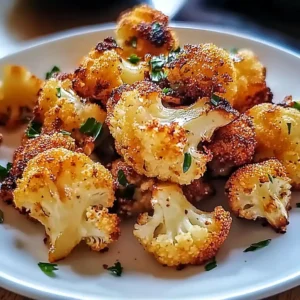 Crispy Roasted Cauliflower