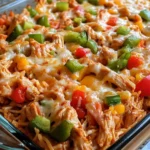 Fajita Chicken Casserole