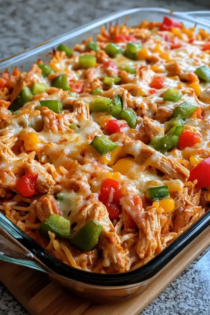 Fajita Chicken Casserole