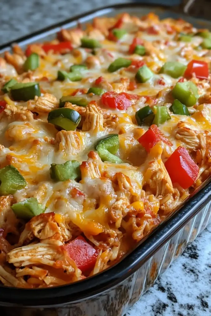 Fajita Chicken Casserole