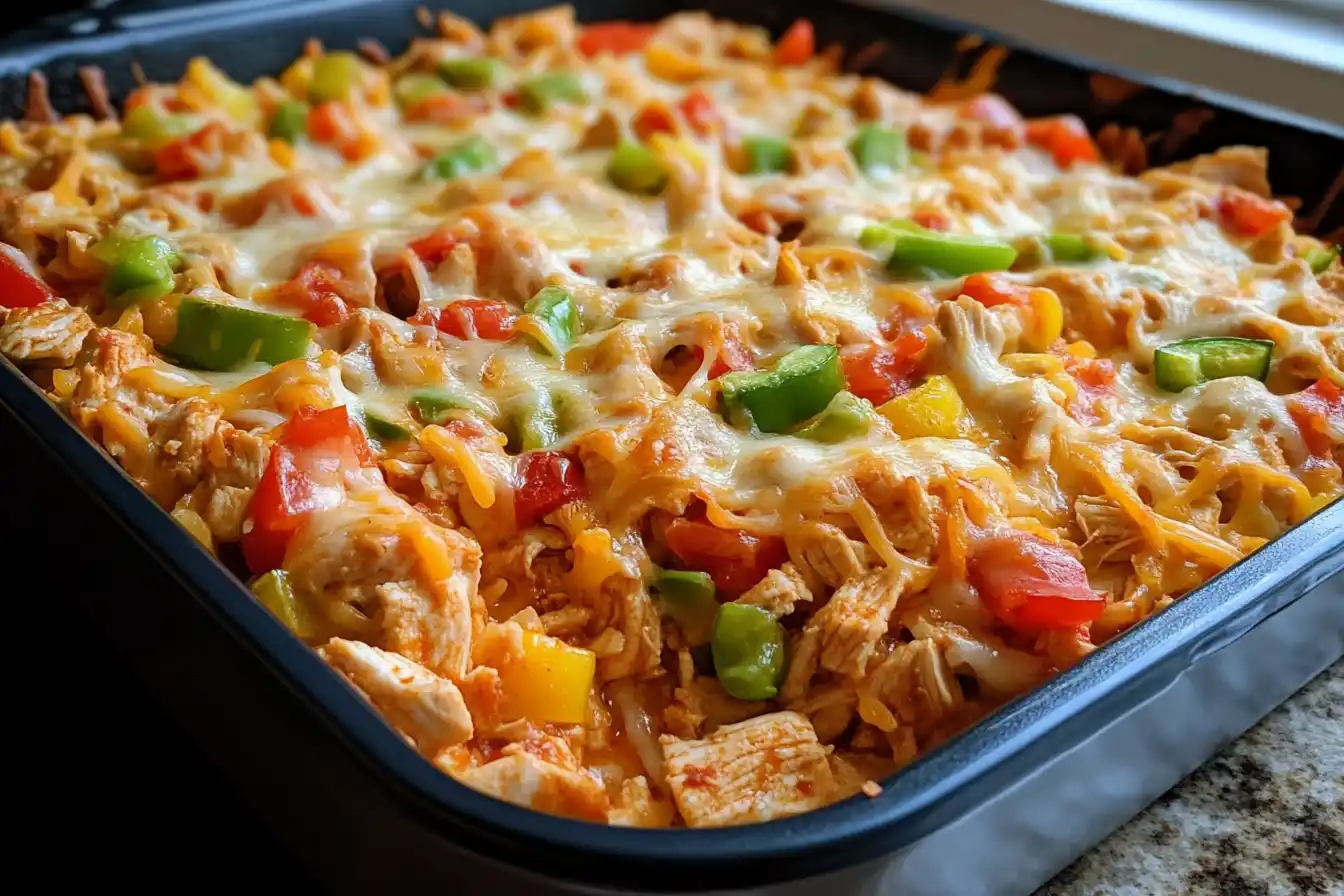 Fajita Chicken Casserole