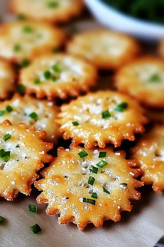 Garlic Bread Ritz Bits