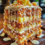 Hawaiian Carrot Pineapple Cake