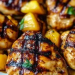 Honey Pineapple Grilled Chicken