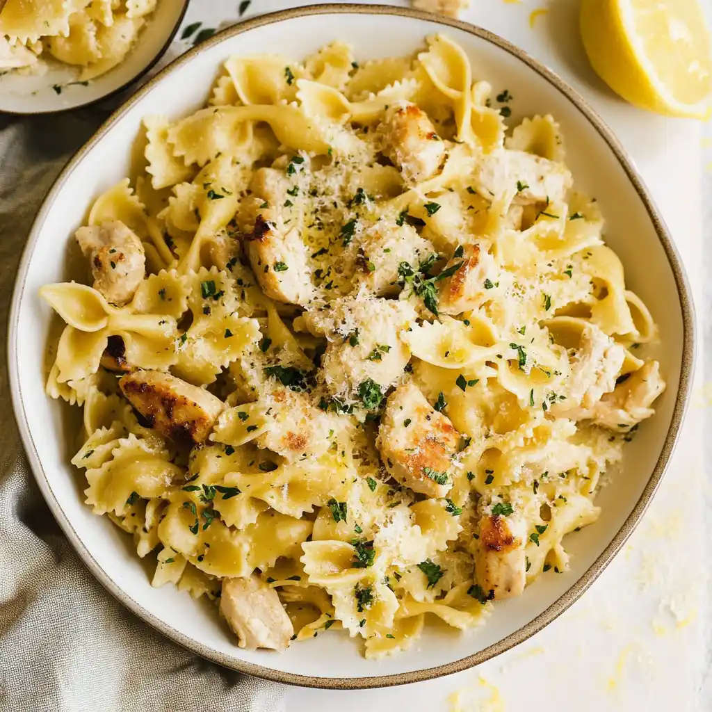 Lemon Chicken Pasta Recipe Simple Delicious Abbysrecipes Lemon Chicken Pasta Recipe Simple Delicious Abbysrecipes