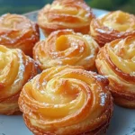 Peach Pie Cruffins