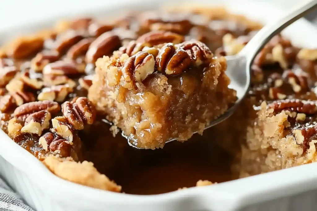 Pecan Pie Dump Cake