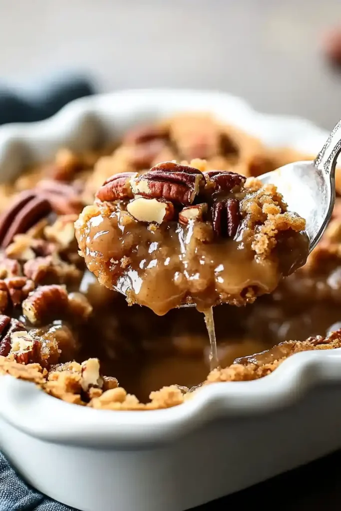 Pecan Pie Dump Cake
