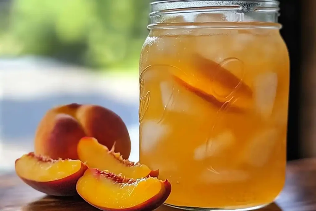 Refreshing Peach Lemonade