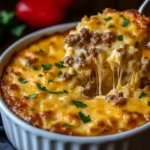 Sausage And Creamy Hashbrown Casserole