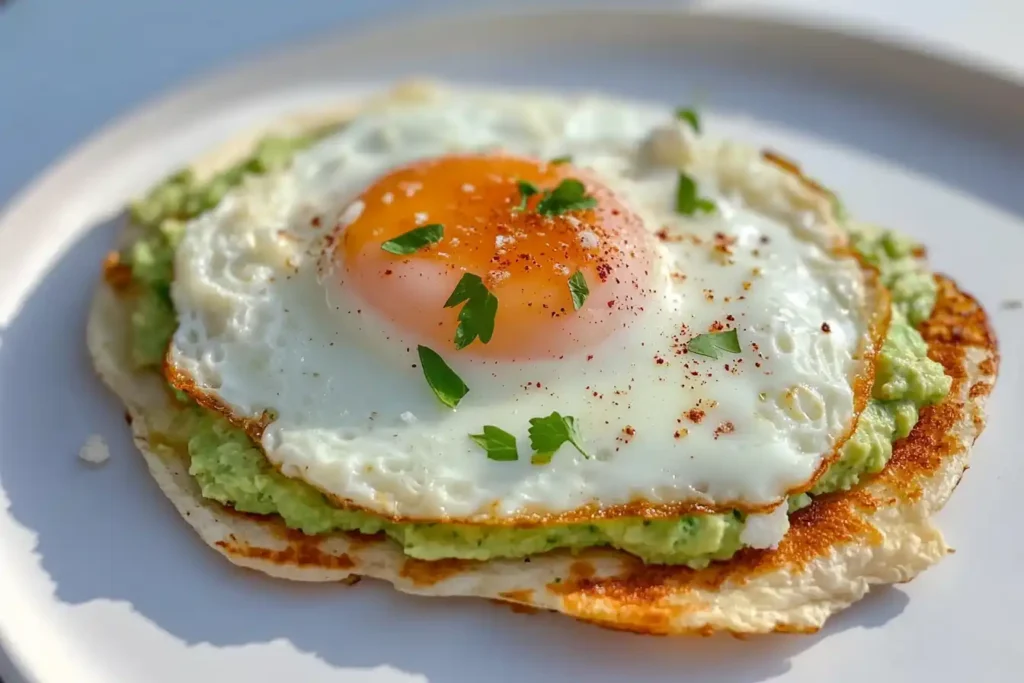 Viral Feta Fried Eggs