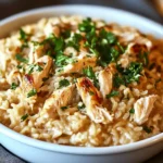 slow cooker crack chicken and rice