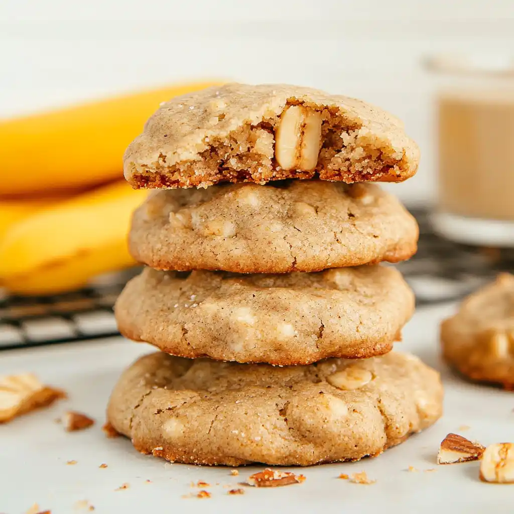 Banana Bread Cookies – Soft, Easy &amp; Full of Flavor-image