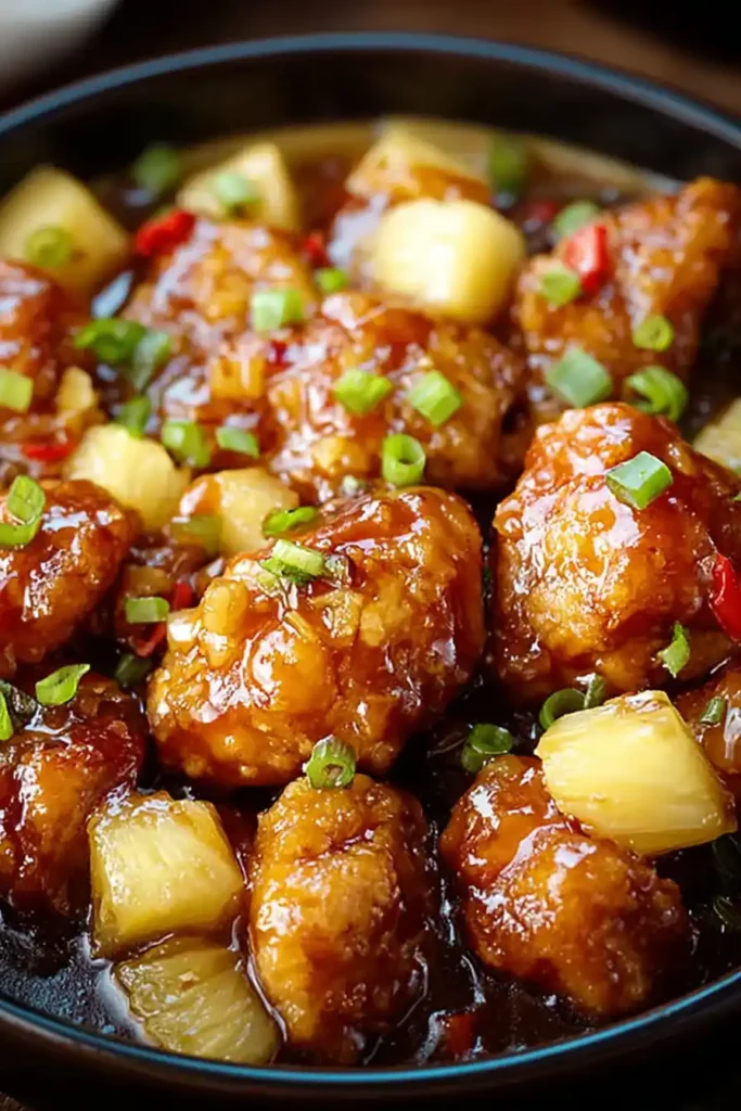 Brown Sugar Pineapple Chicken