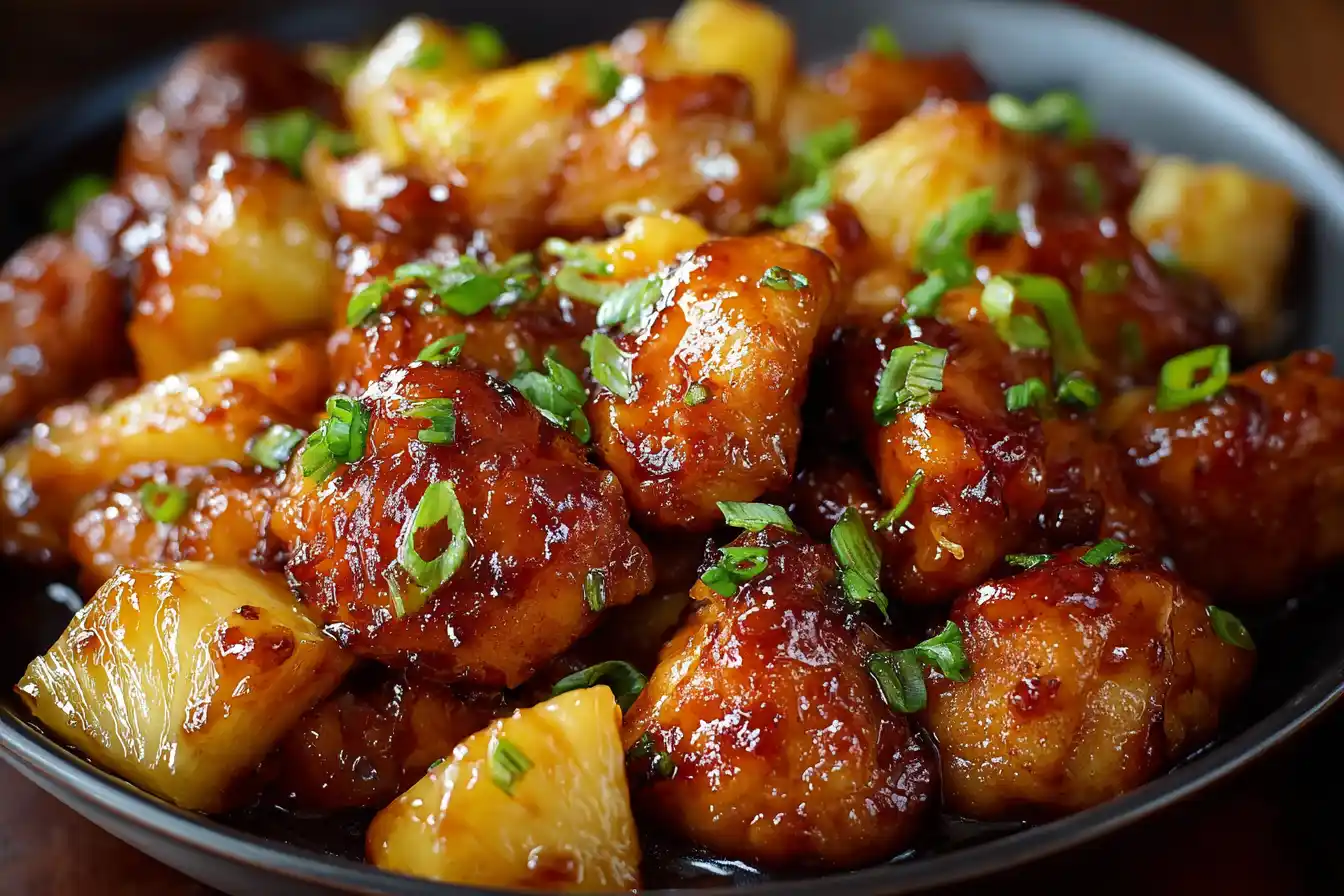 Brown Sugar Pineapple Chicken