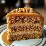 Butterscotch Cake with Caramel Frosting