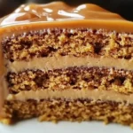 Butterscotch Cake with Caramel Frosting