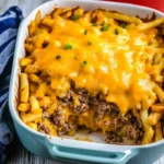 Cheeseburger French Fry Casserole