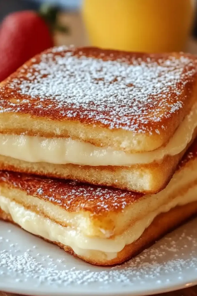 Churro Stuffed French Toast with Cinnamon Sugar