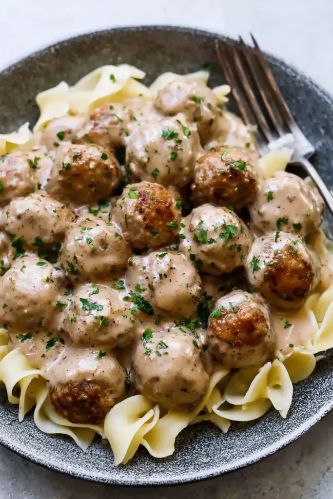 Crockpot Swedish Meatballs