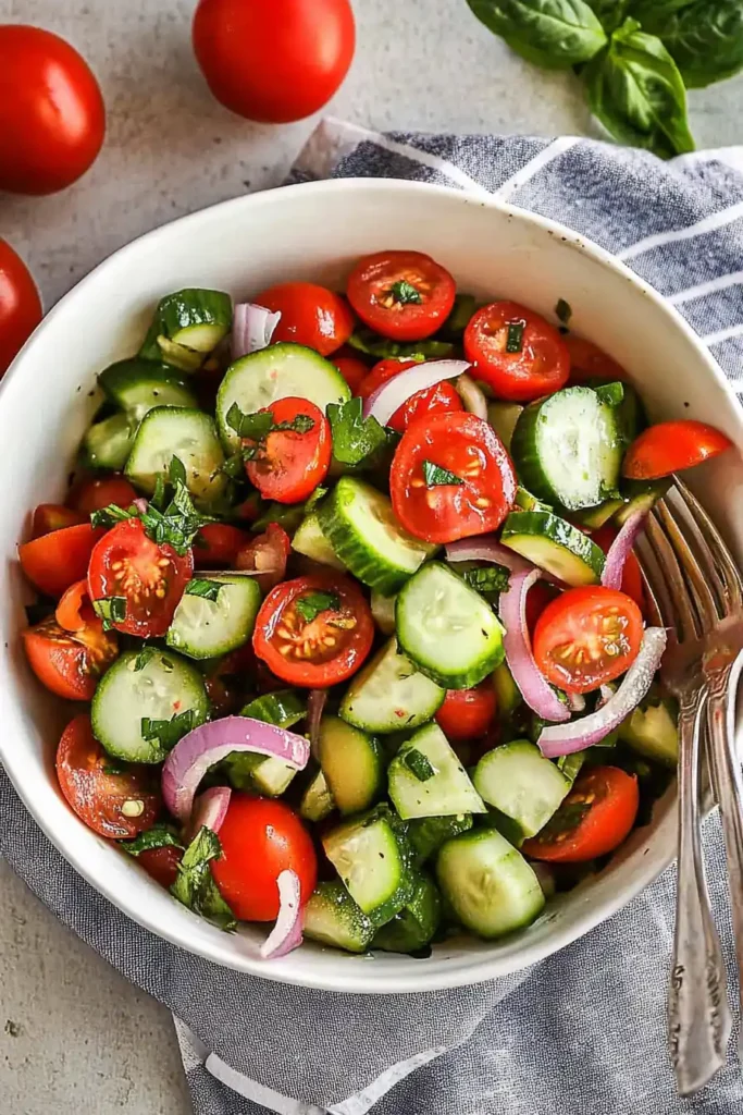 Cucumber Tomato Salad
