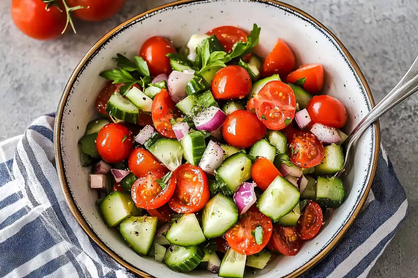 Cucumber Tomato Salad
