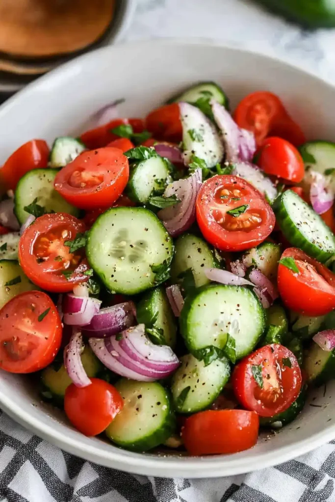 Cucumber Tomato Salad
