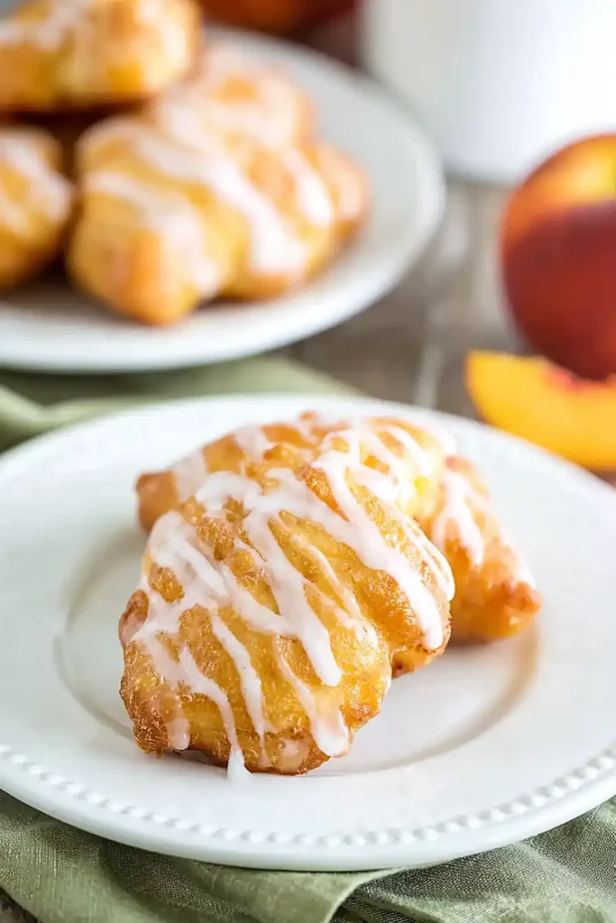 Fresh Peach Fritters