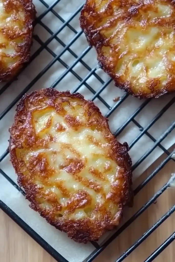 Garlic parmesan hashbrown