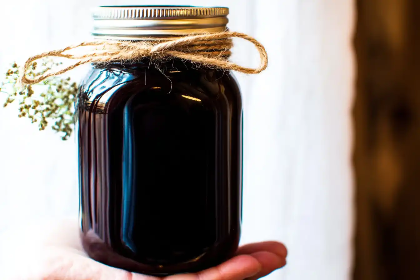 Homemade Elderberry Syrup